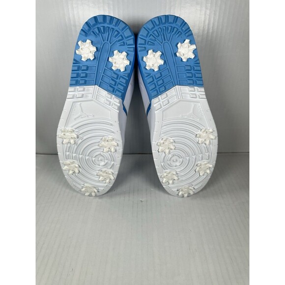 Size 10.5 Nike Air Jordan NU Retro 1 Low G Golf UNC White Blue FZ4153-101 NEW - Picture 7 of 8